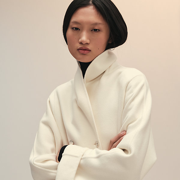 hermes peacoat
