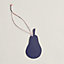 Pear and leaf charm, View: Back, back, view 2 of 5