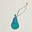 Pear and leaf charm, View: front, front, view 4 of 5