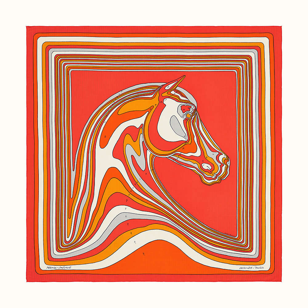 Pegase Paysage Shawl 140 Hermes Usa