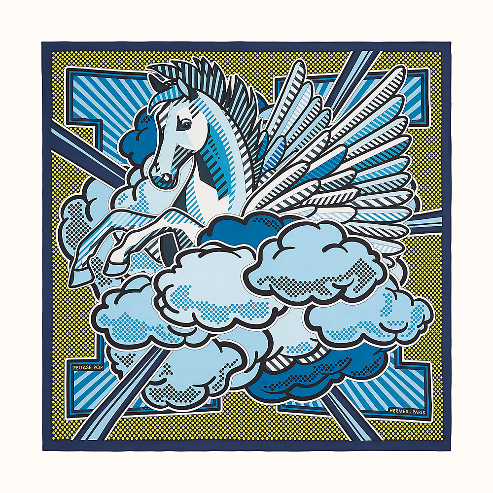 hermes pegasus scarf