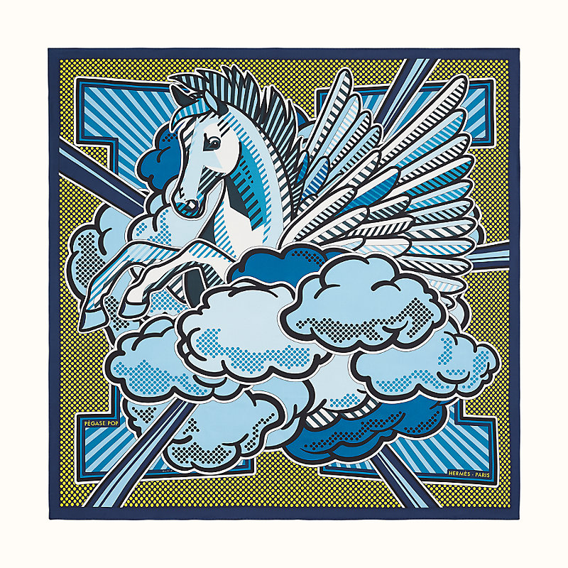 hermes pegasus pop scarf