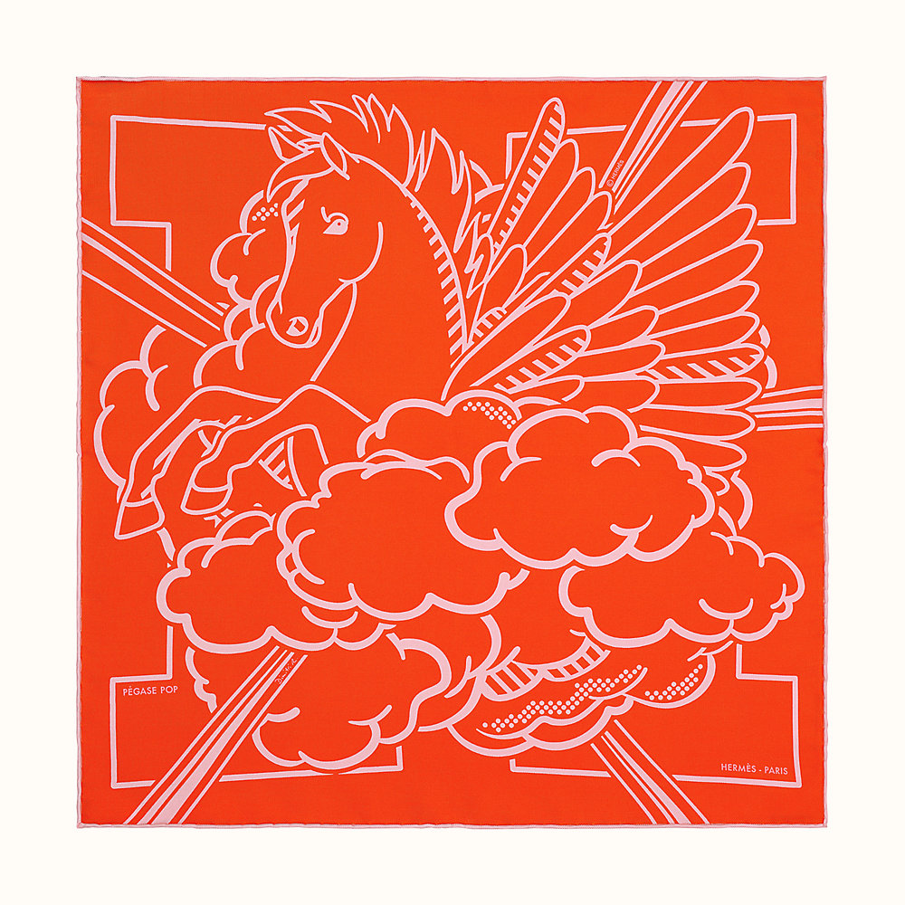 hermes pegasus pop scarf