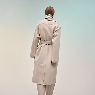 hermes wool coat