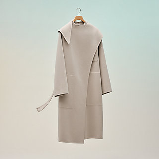 hermes wool coat