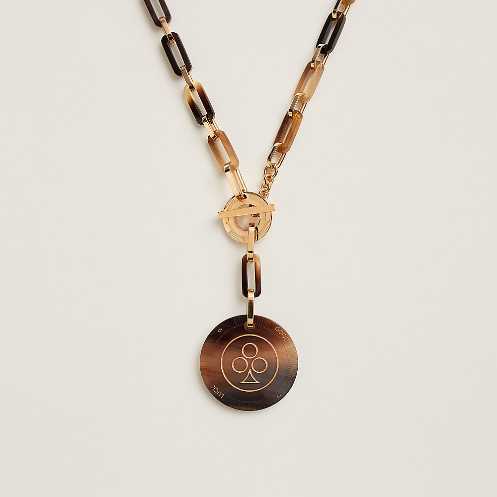 Pendentif Faites Vos Jeux | Hermès Canada