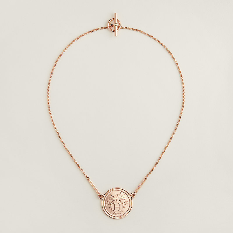 Pendentif Hermès Ex-Libris, grand modèle