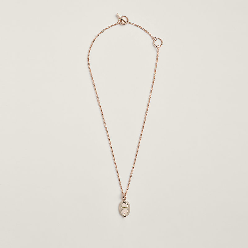【エレガント】HERMES pendentif mini maillon petit modele Mini Maillon pendant, small model | Hermès USA