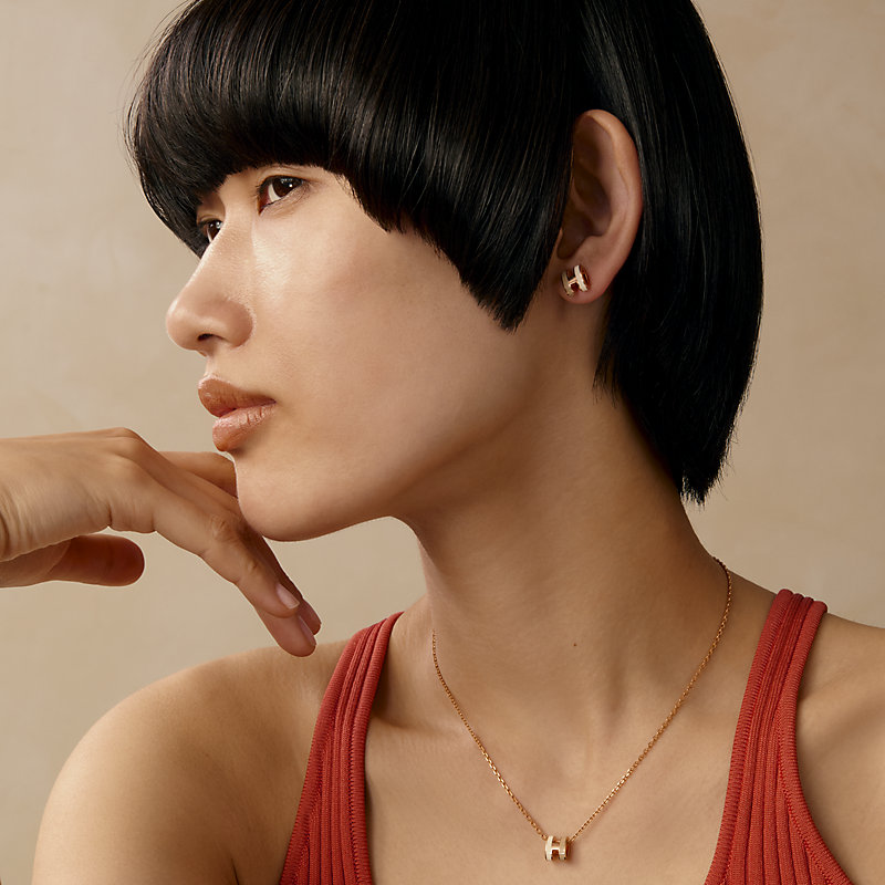 Pendentif Mini Pop H Rocabar - Beige | Hermès France