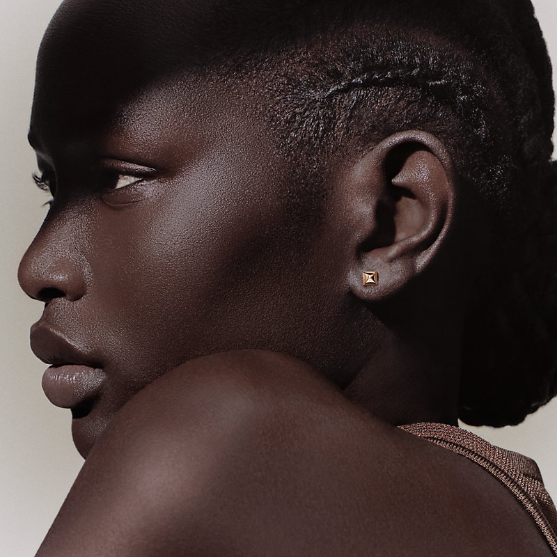 Pendientes de broquel Hermès Clou d'H
