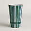 Perimetre Palmarum Tartan high vase, large model, View: Back, back, view 3 of 4