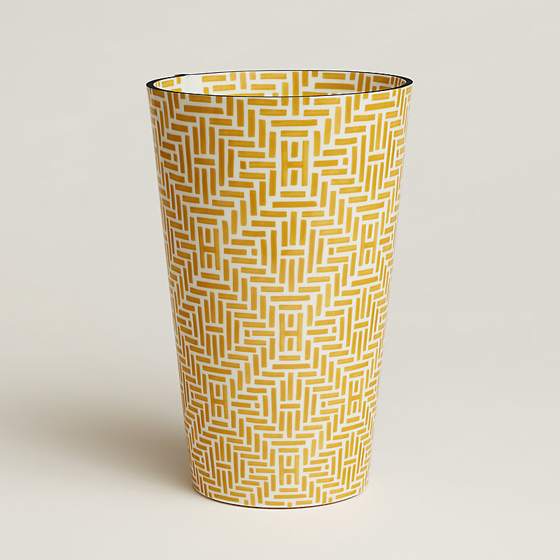 Perimetre Vannerie high vase, large model