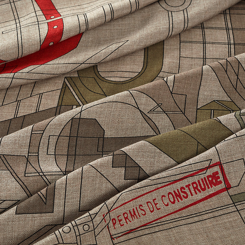 Permis de Construire scarf 100