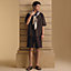 Permis de Construire scarf 100, View: Worn, worn, view 2 of 3