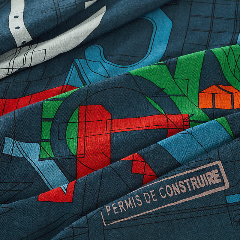 Permis de Construire scarf 100