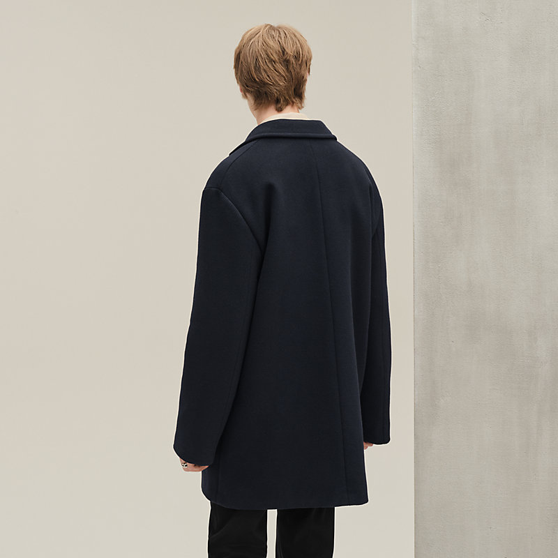 Petit Paul cashmere coat - Green - 60 | Hermès USA