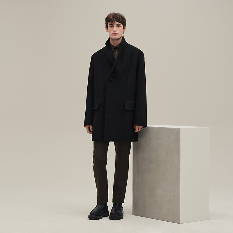 Petit Paul coat - Grey - 60 | Hermès Canada