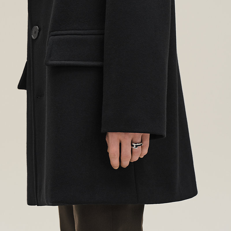 Petit Paul coat - Grey - 60 | Hermès Canada