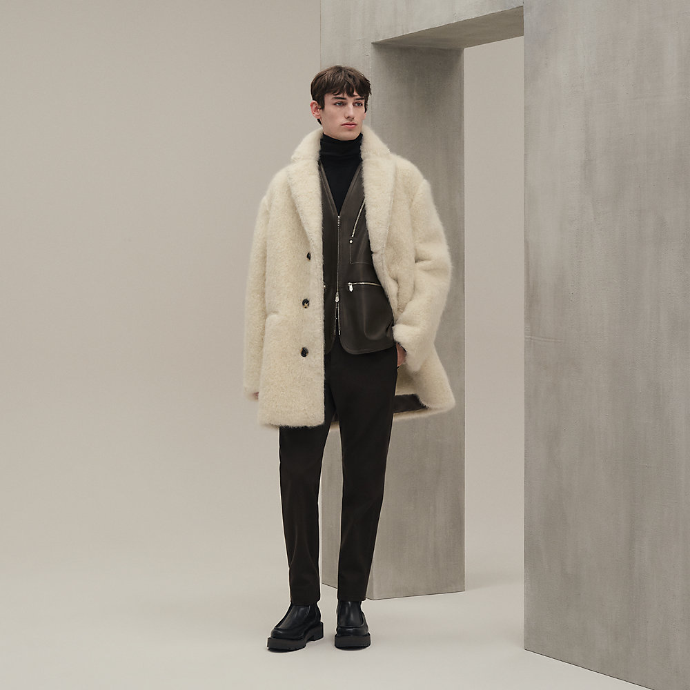 【HERMES】1990s Refined Special Coat HERMES】1990s Refined Special Coat