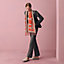 Petite Casaque Coaching scarf, View: Worn, worn, view 1 of 4