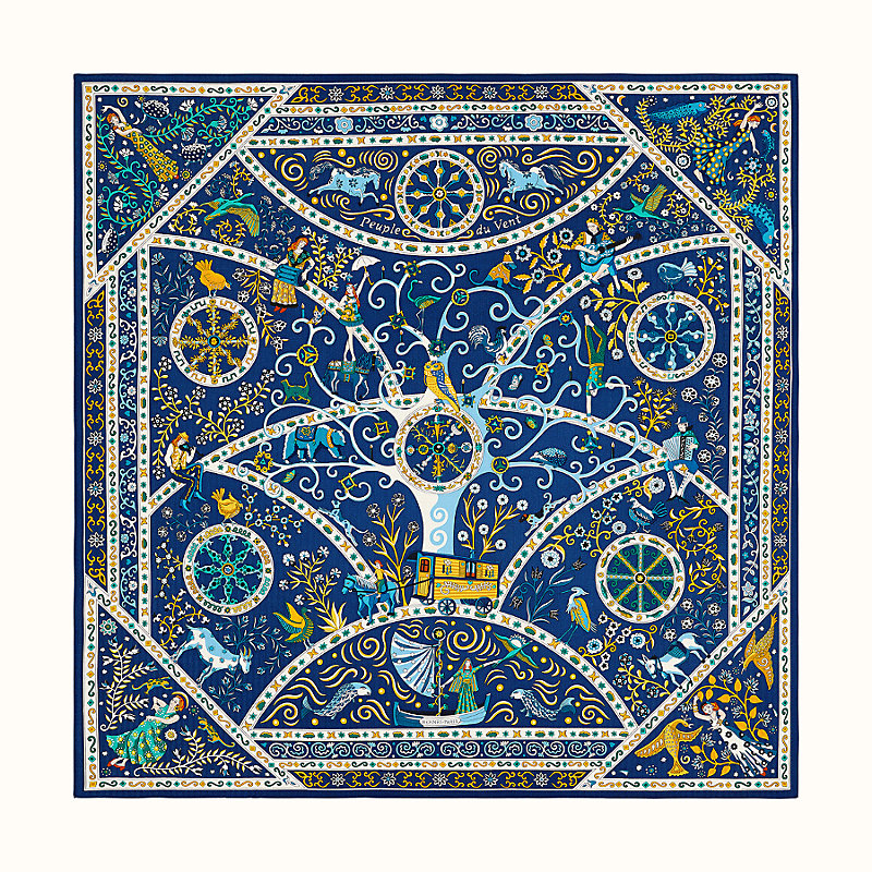 hermes peuple du vent scarf