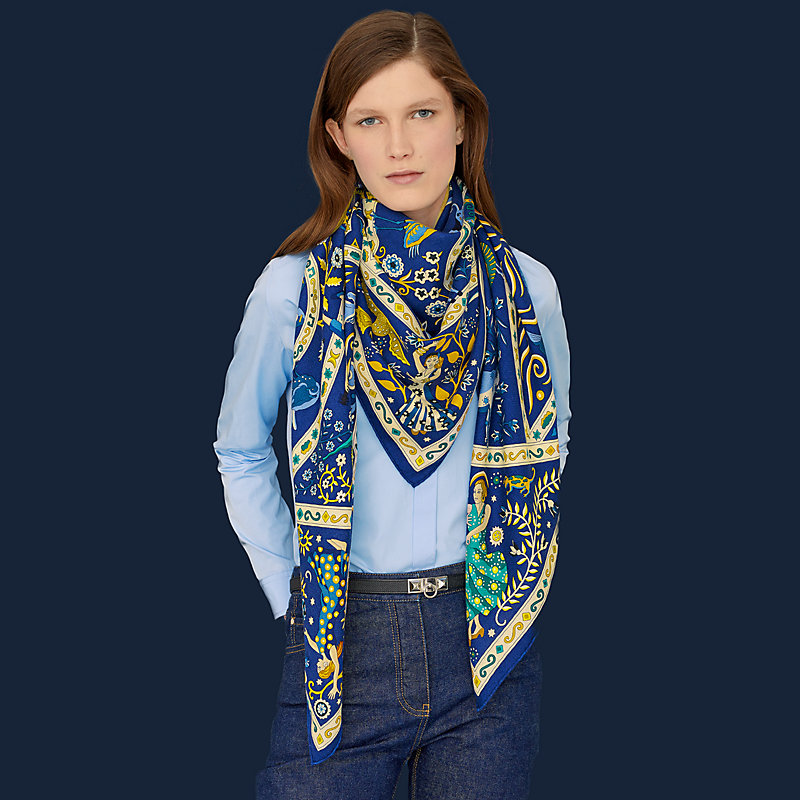 hermes peuple du vent shawl