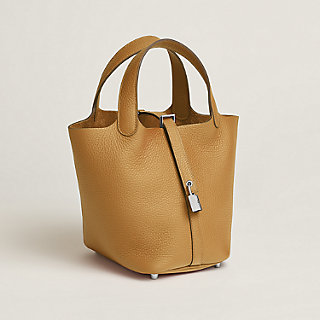 入手困難品【HERMES】ピコタン Picotin Lock Lucky Daisy 18 Bag HERMES Picotin Lock 18 Lucky Daisy Limited Edition in Chai
