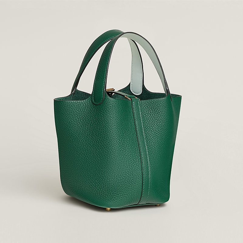 Picotin Lock 18 eclat bag - Green | Hermès UK