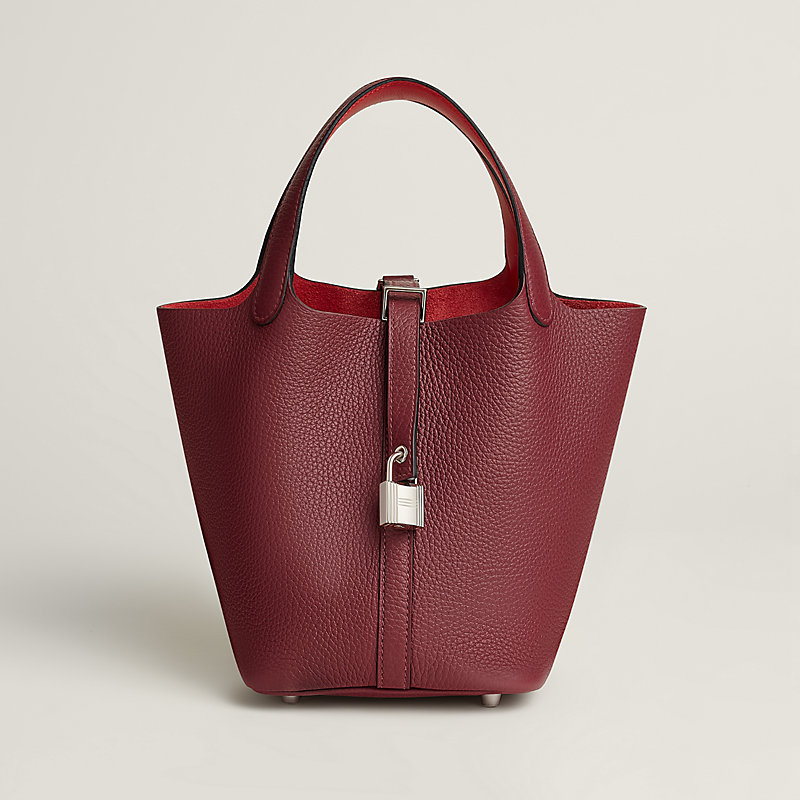 HERMES エルメス リディ クリノラン ホースヘア H金具 2WAY クラッチ ショルダー バッグ 斜め掛け ボルドー レディース 〇J刻印 a4652 HERMES - HERMES エルメス リディ クリノラン ホースヘア H金具 2WAY