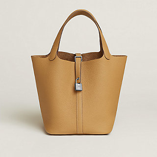 【HERMES】Picotin Lock 22 bag HERMÈS PICOTIN LOCK 22 BAG GHW Mykonos (Greek Blue) T STAMP