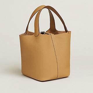 【HERMES】Picotin Lock 22 bag HERMÈS PICOTIN LOCK 22 BAG GHW Mykonos (Greek Blue) T STAMP
