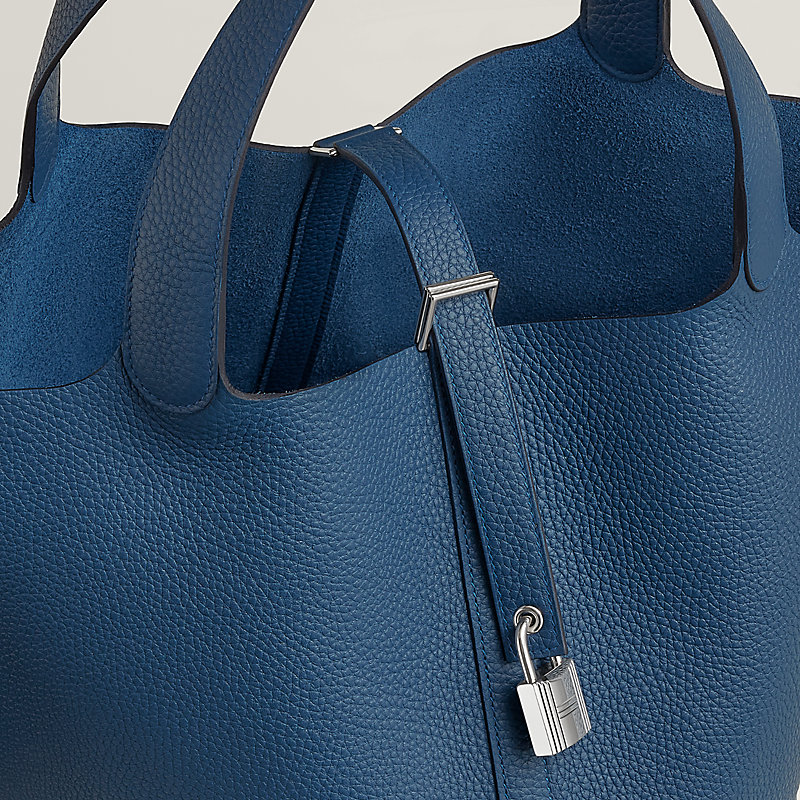 Picotin Lock 26 bag - Blue | Hermès USA