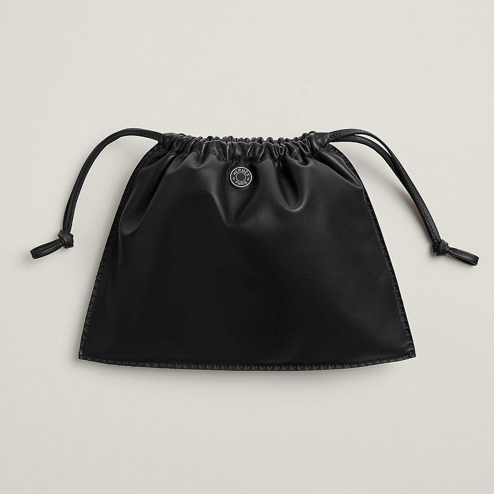 Pilo pouch - Black | Hermès Australia