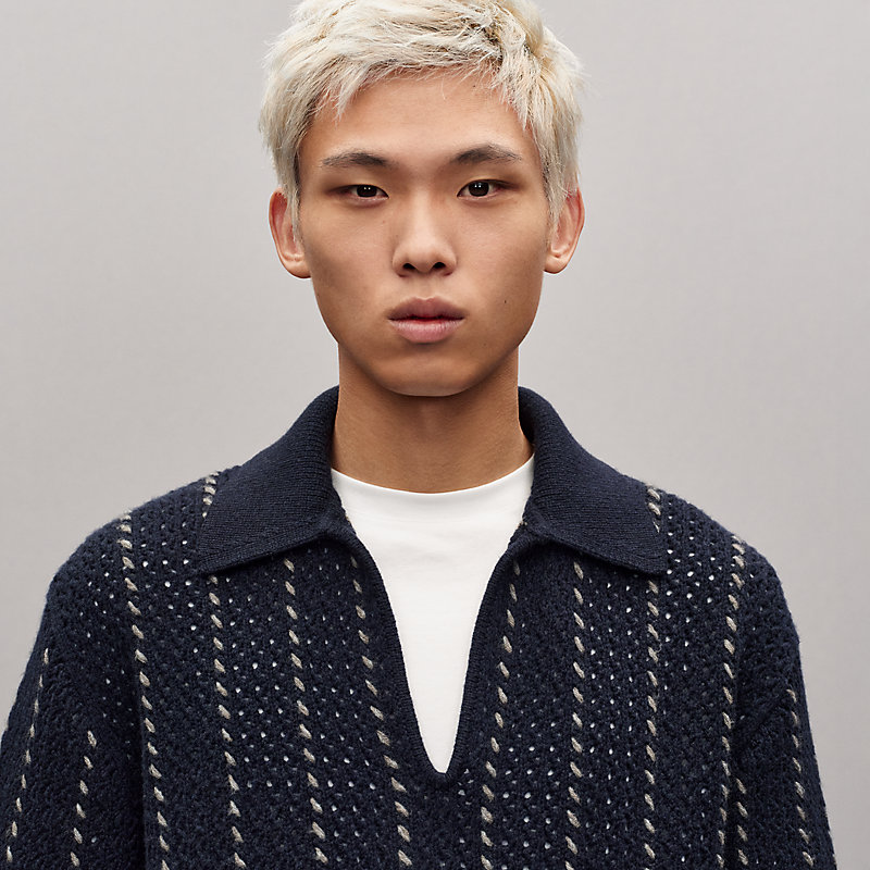 “Pin Stripes Sellier” 폴로 셔츠, 보기: , 4개 중 5번째 보기