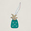 Pineapple and leaf charm, View: front, front, view 5 of 6
