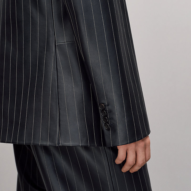 "Pinstripe" Stadium西裝外套，長版