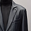 "Pinstripe" Stadium西裝外套，長版, 檢視: 佩戴, worn, 檢視共8張圖片的第9張