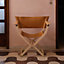 Pippa folding armchair, View: Worn, worn, view 2 of 2