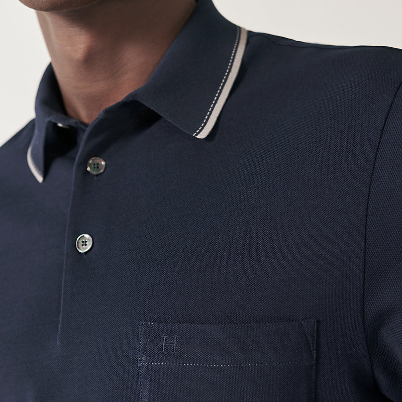 Mini Monogram Silk Blend Polo Shirt - Ready to Wear