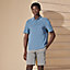 "Piqures sellier" polo shirt, View: Worn, worn, view 1 of 4