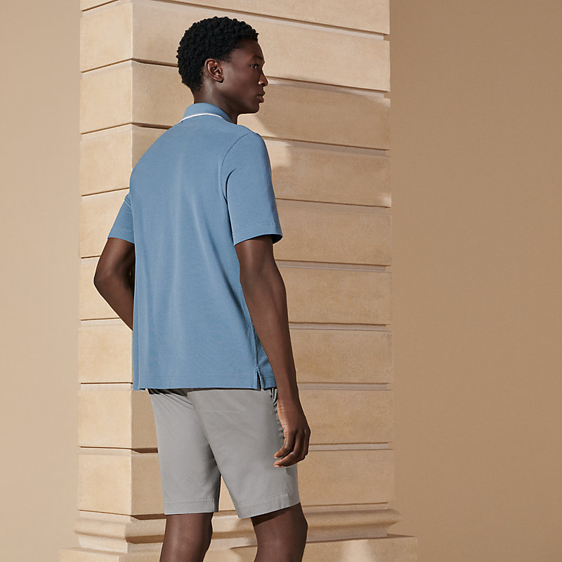 "Piqures sellier" polo shirt