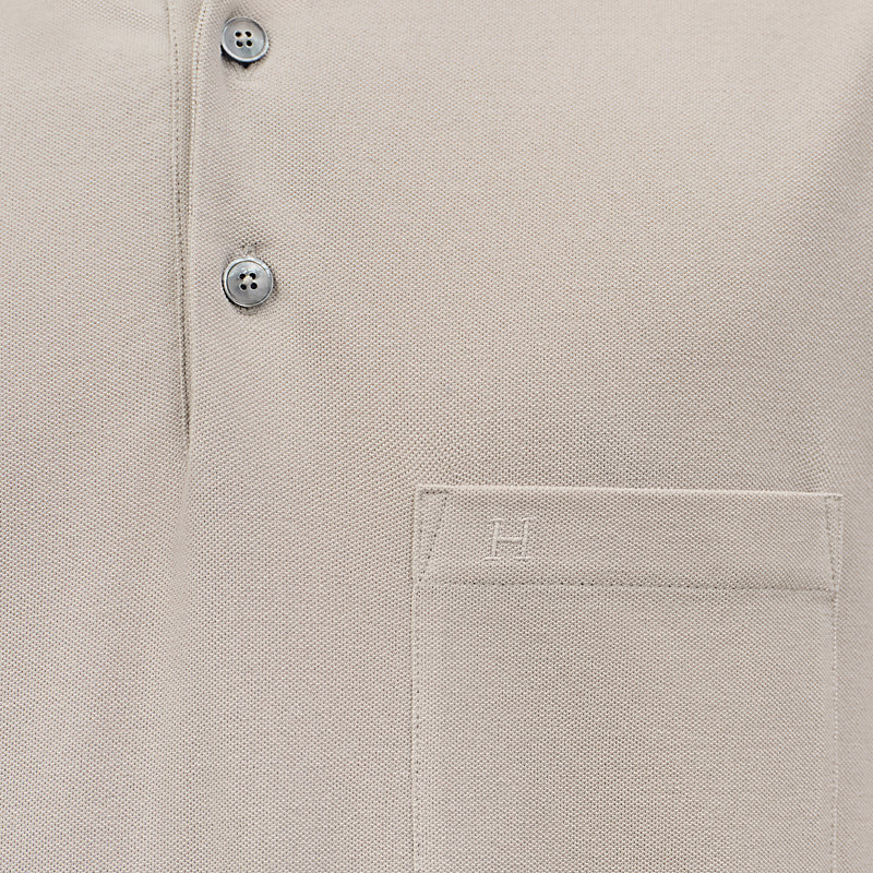 "Piqures sellier" polo shirt