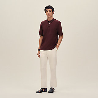 "Piqures sellier" polo shirt
