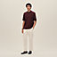 "Piqures sellier" polo shirt, View: Worn, worn, view 1 of 5