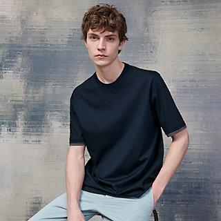 ツートンカラー☆ HERMES piqures slier Tシャツ Piqures sellier