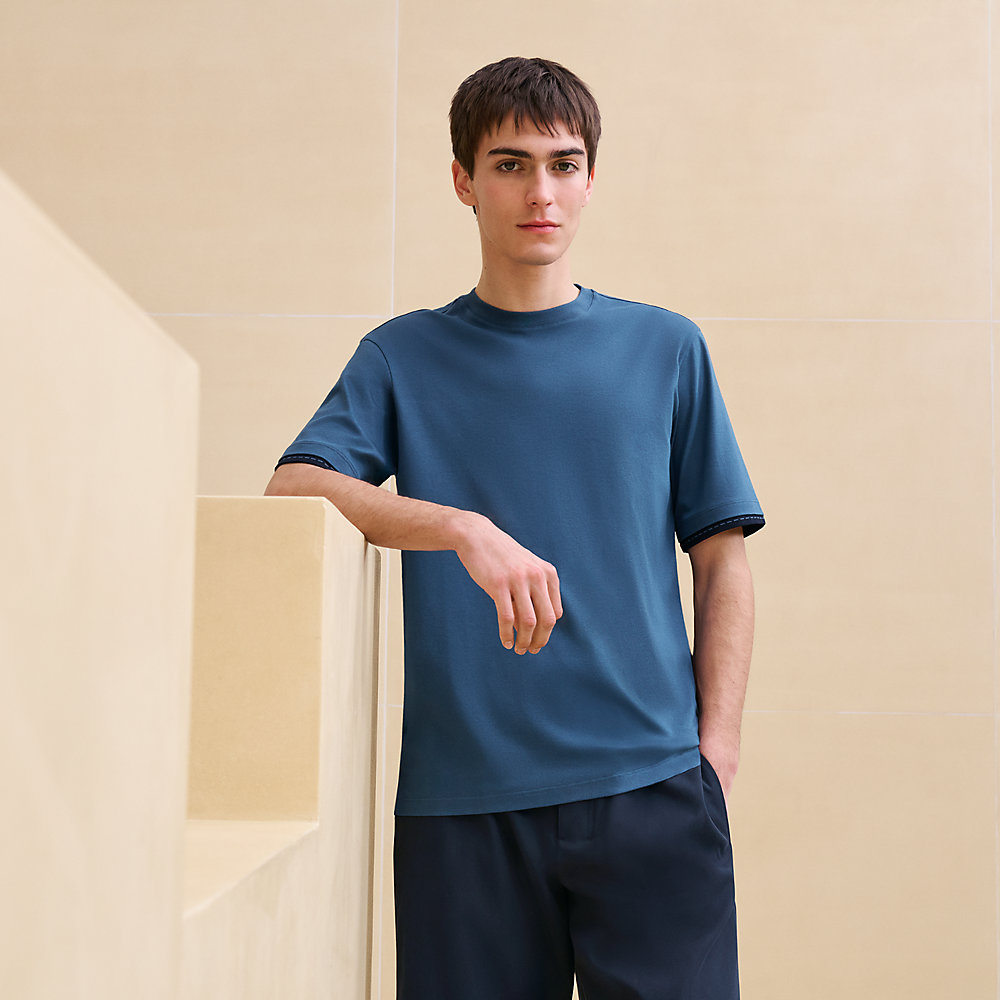 【Hermes】Piqures sellier ディテール Tシャツ Piqures sellier