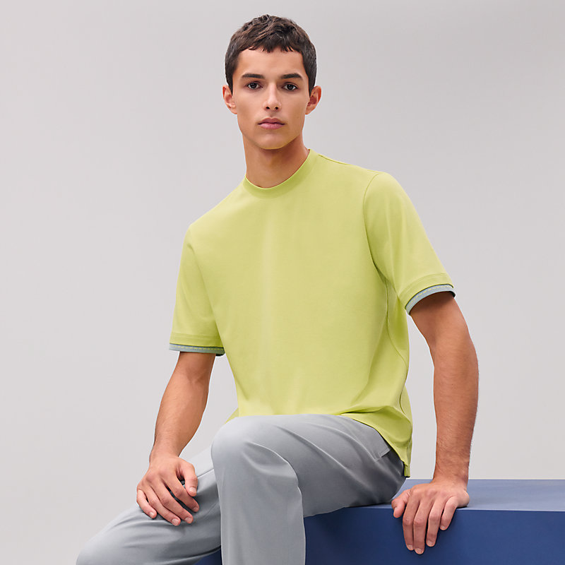 【上品シンプル♪】HERMES★piqures slier Tシャツ Piqures sellier