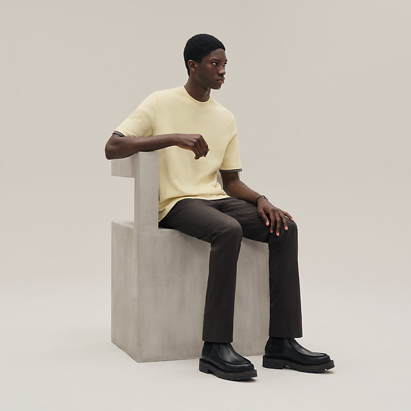 *日常に品格を添える*【HERMES】Tシャツ “piquures sellier” Piqures sellier