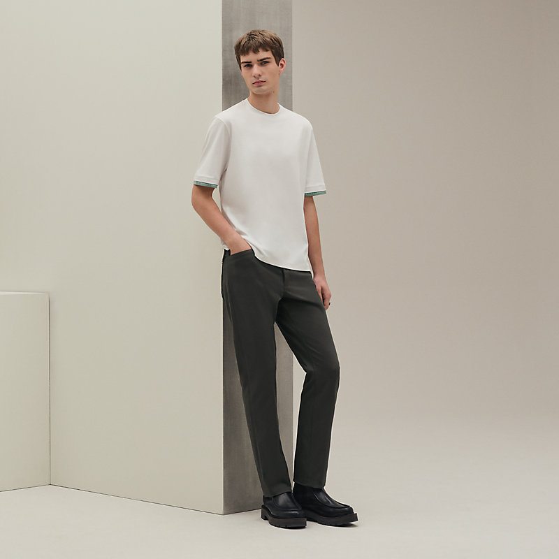 HERMESメンズ 半袖Tシャツ Piqures Sellier /XXLサイズ Piqures sellier