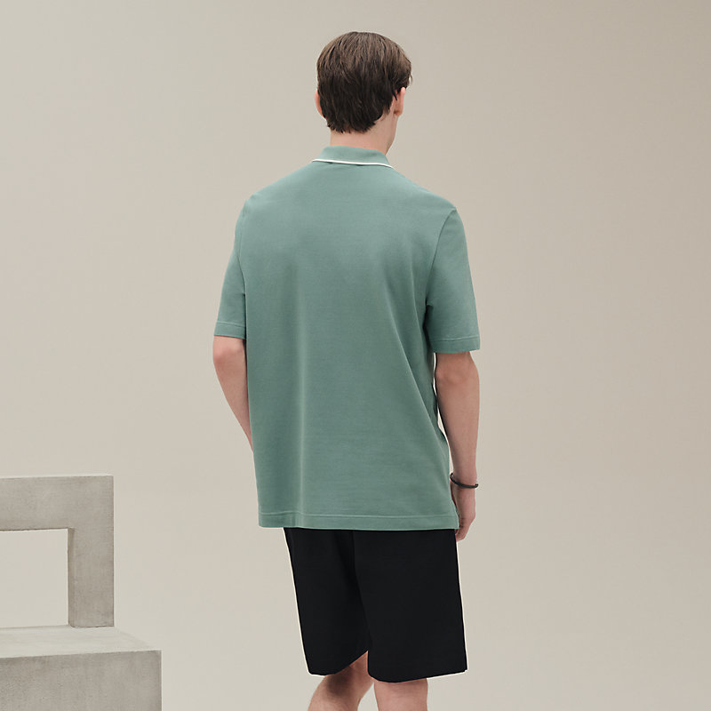 “Piqures sellier” 폴로 셔츠